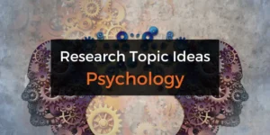 psychology research paper topics